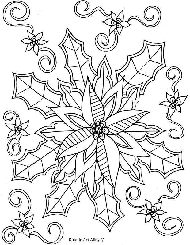 Winter Coloring pages - Doodle Art Alley