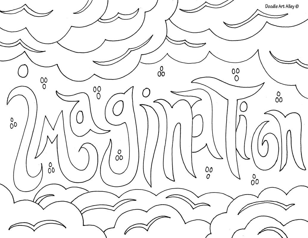 imagination coloring pages - photo #35