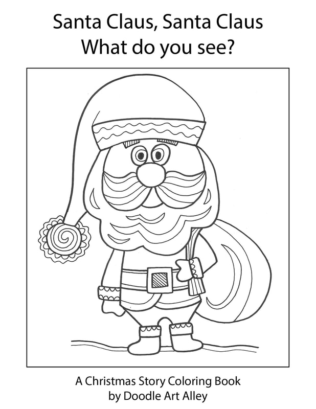 Christmas Coloring Pages - DOODLE ART ALLEY
