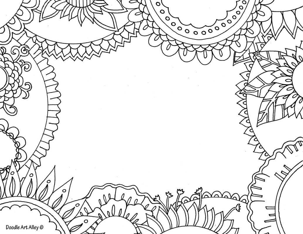 Name Templates Coloring pages   DOODLE ART ALLEY