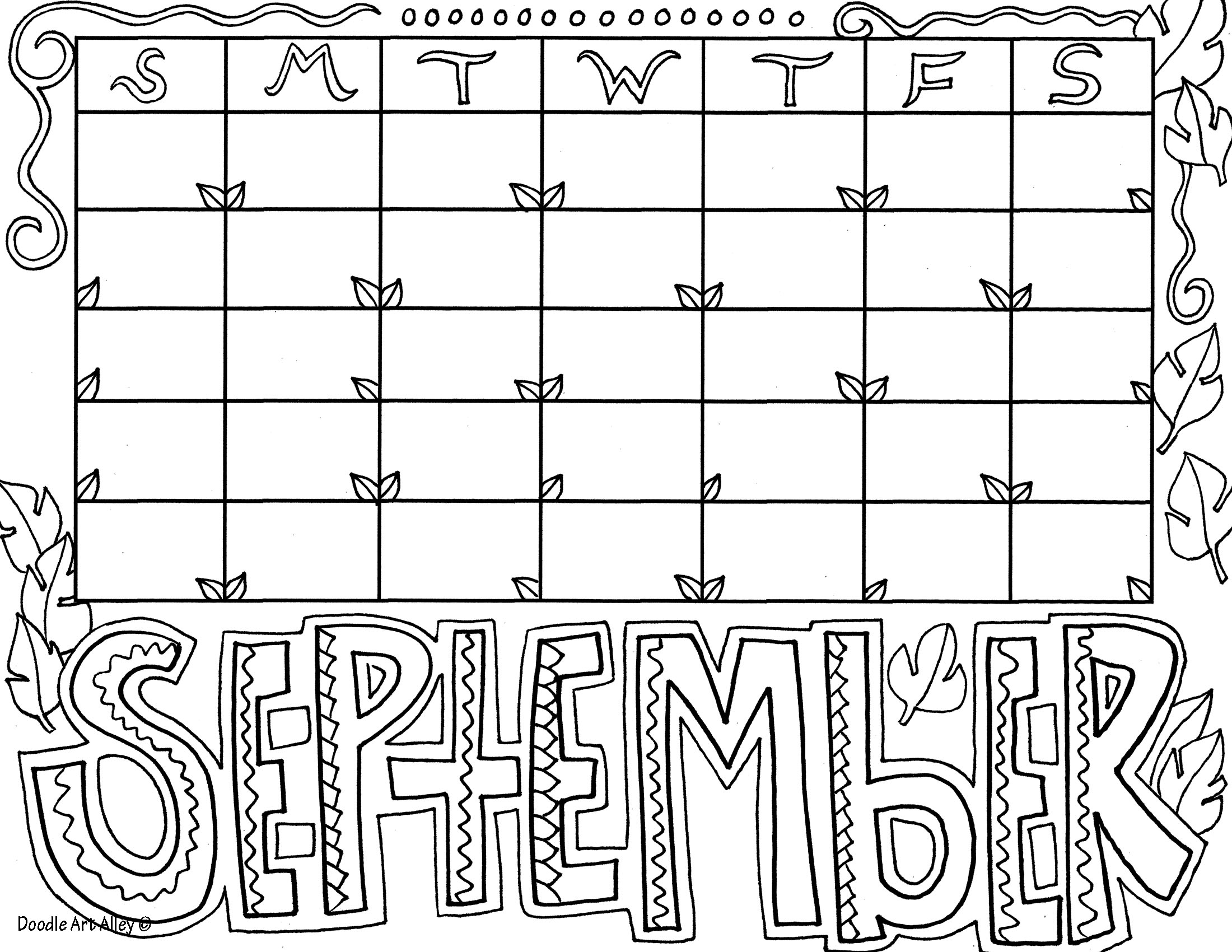 september-coloring-pages-doodle-art-alley
