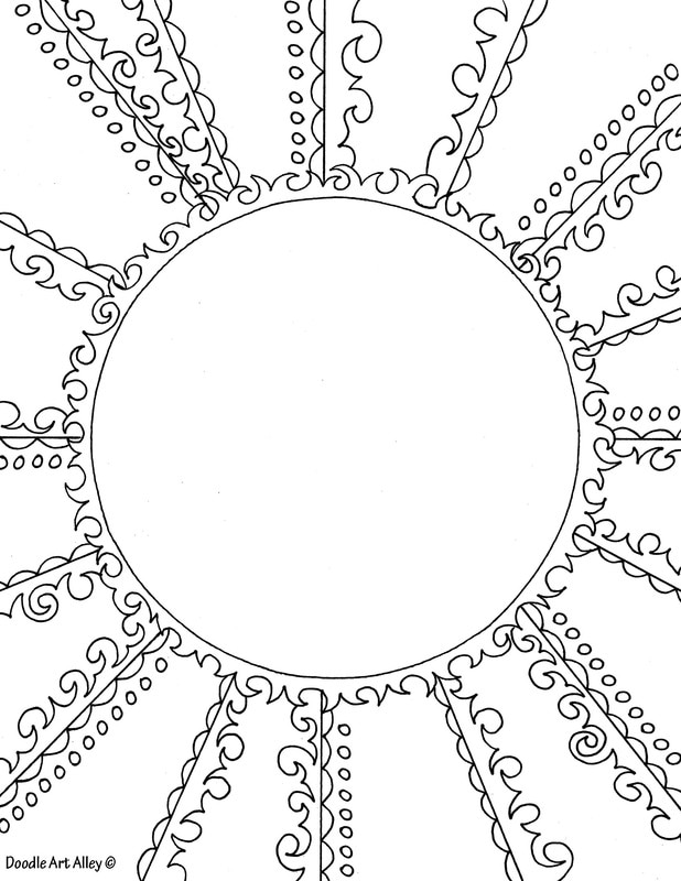 Name Templates Coloring pages - DOODLE ART ALLEY